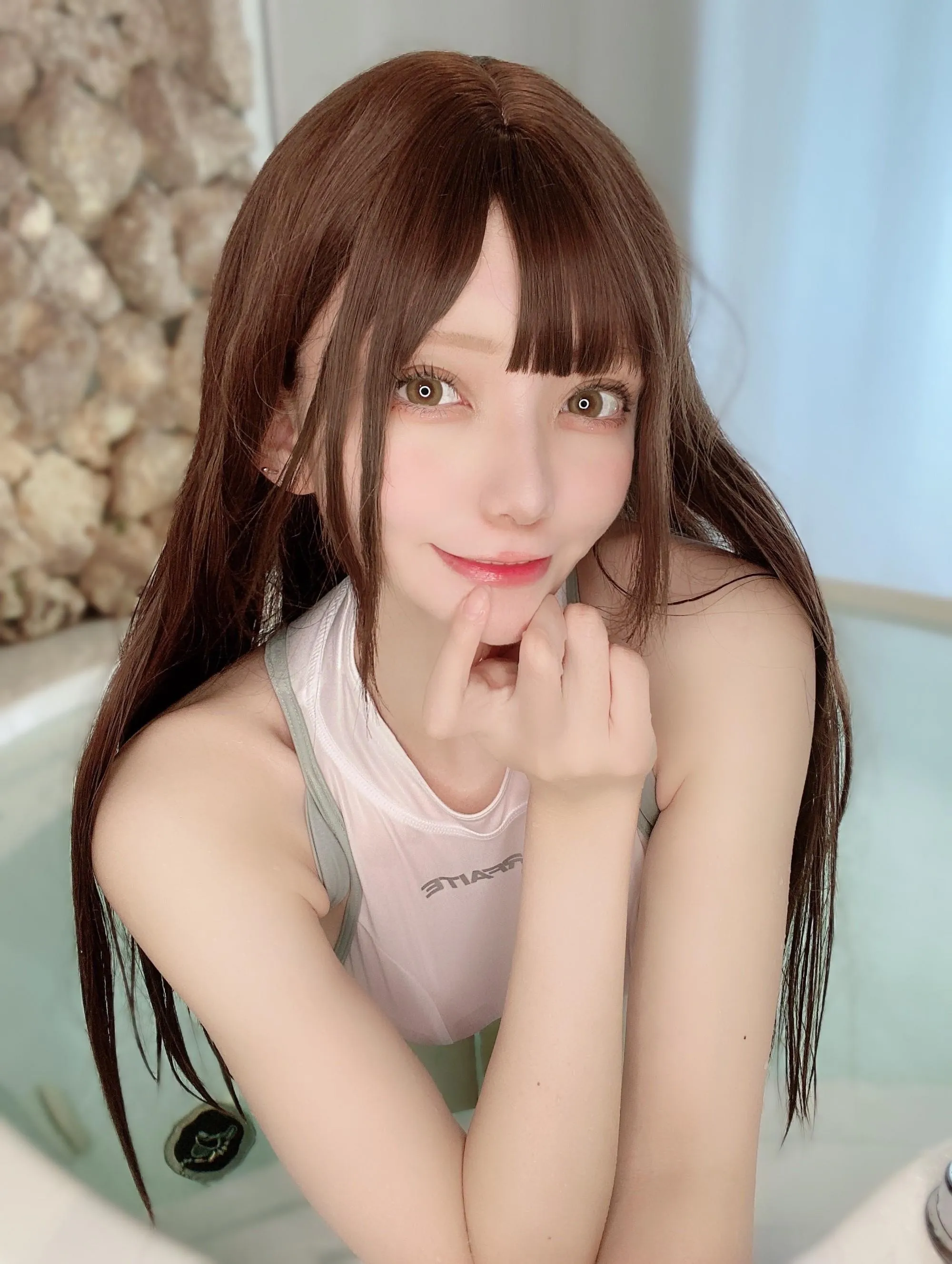 かさぎkasagi – NO.006 Fantia 2022-08月会员订阅-2022-08-30 初の競泳水着を着てみた [24P]插图6